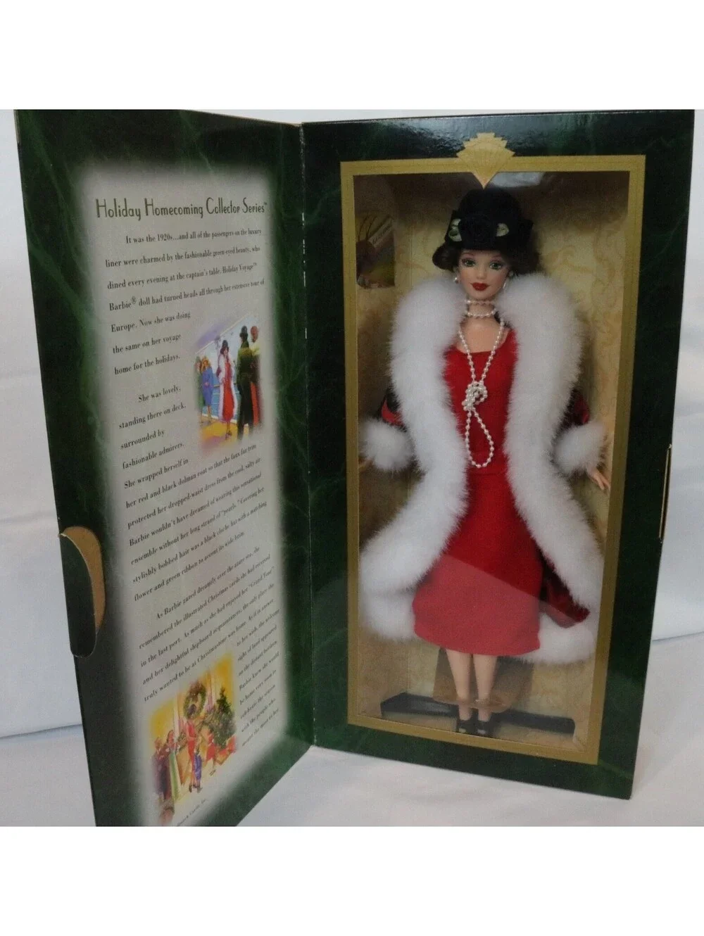 Special Edition 1997 Holiday Voyage Hallmark Barbie Doll 1920’s Flapper 18651